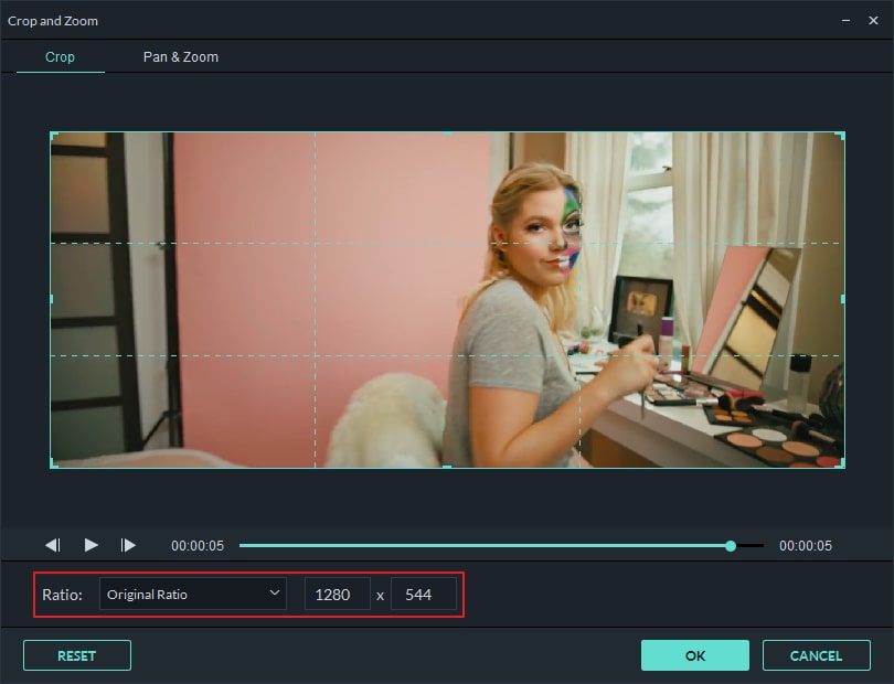 mac software for cropping black border in movie